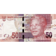 P135 South Africa - 50 Rand Year ND (2012)